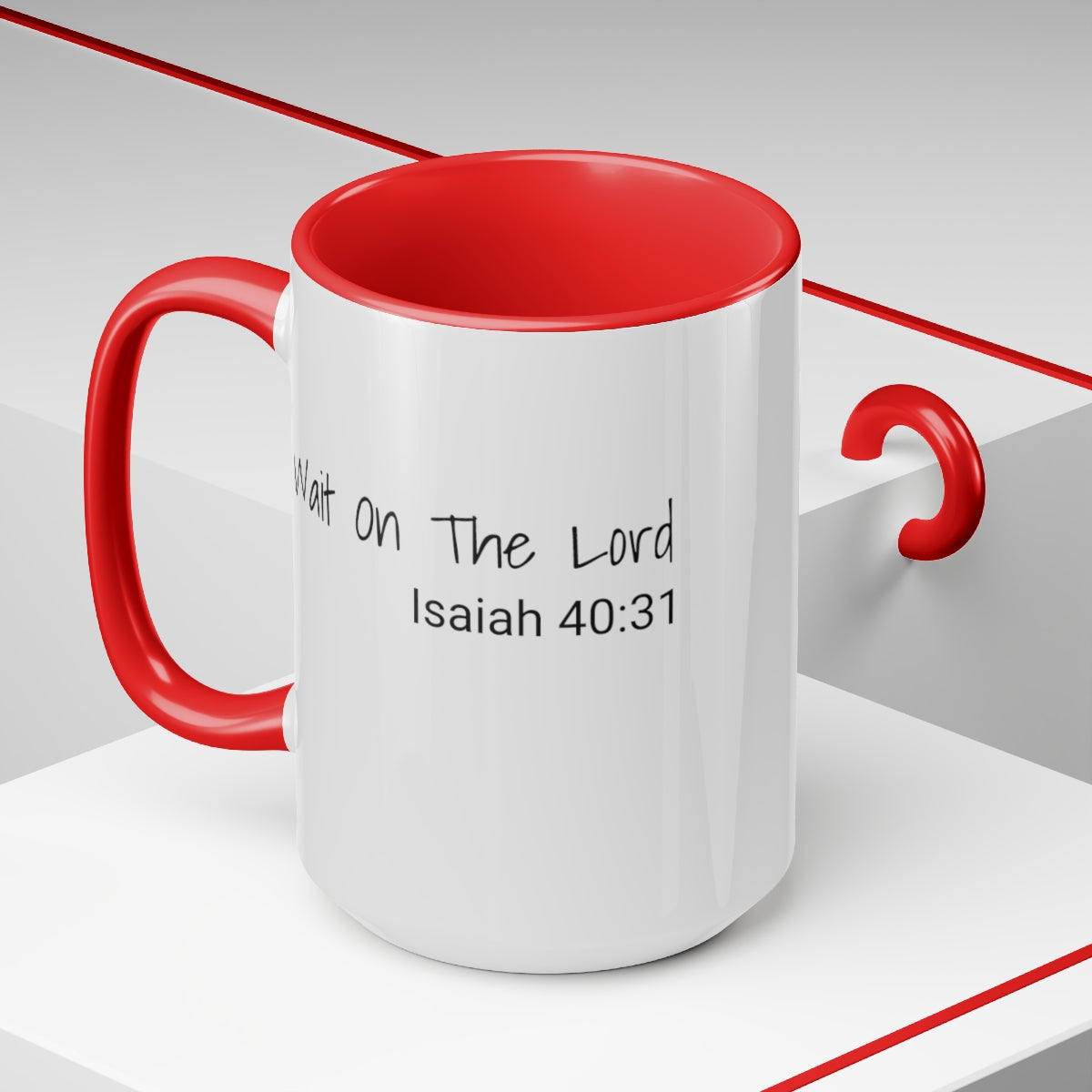 Wait On The Lord Mug