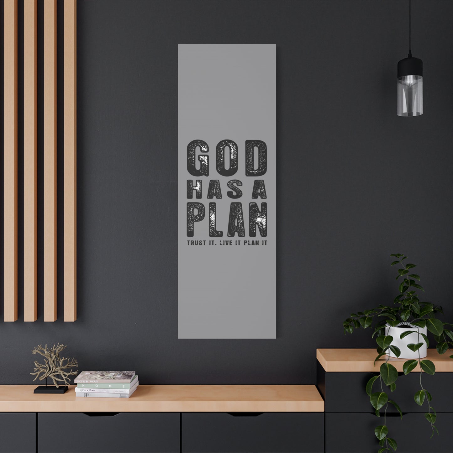 God Has a Plan Canvas