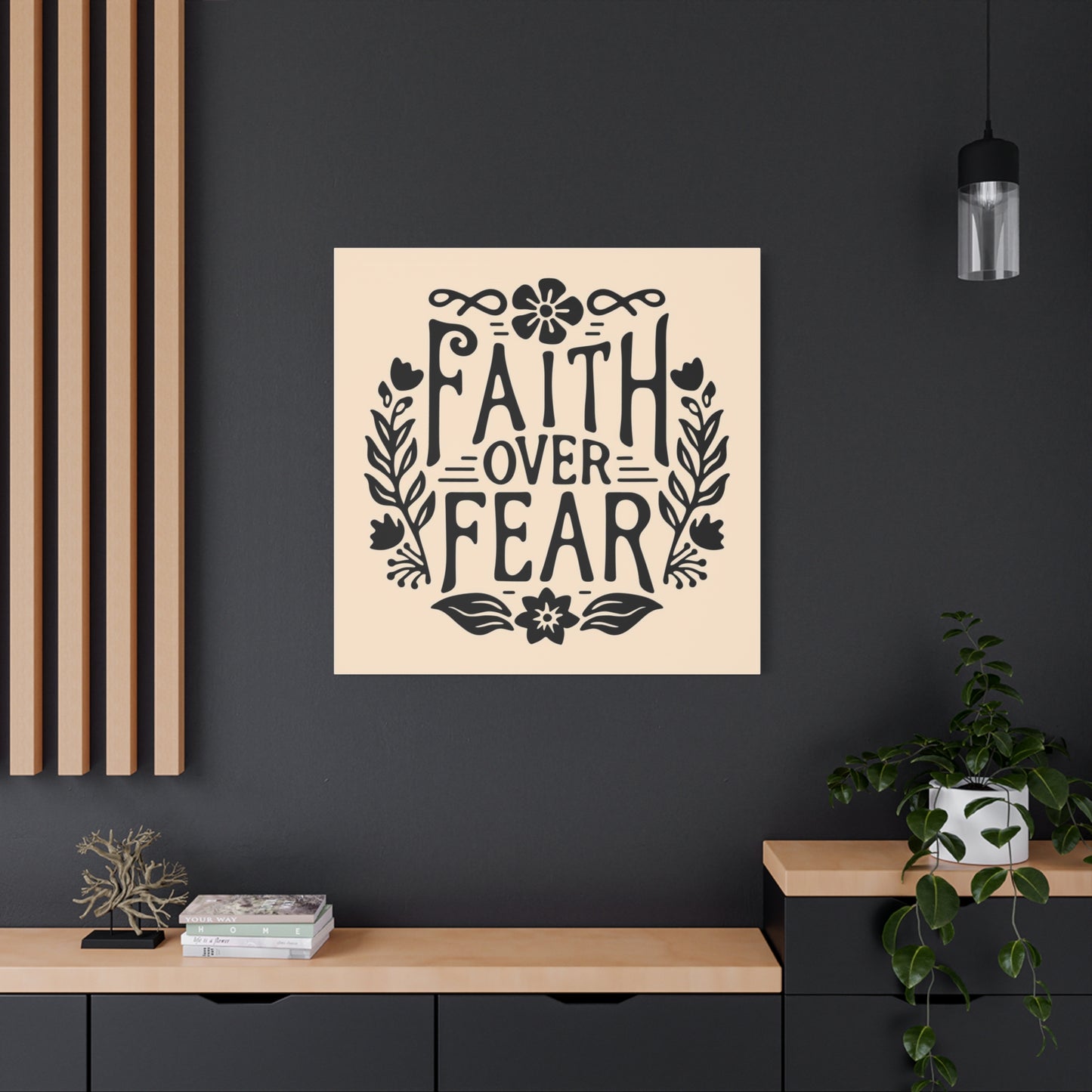 Faith Over Fear Canvas