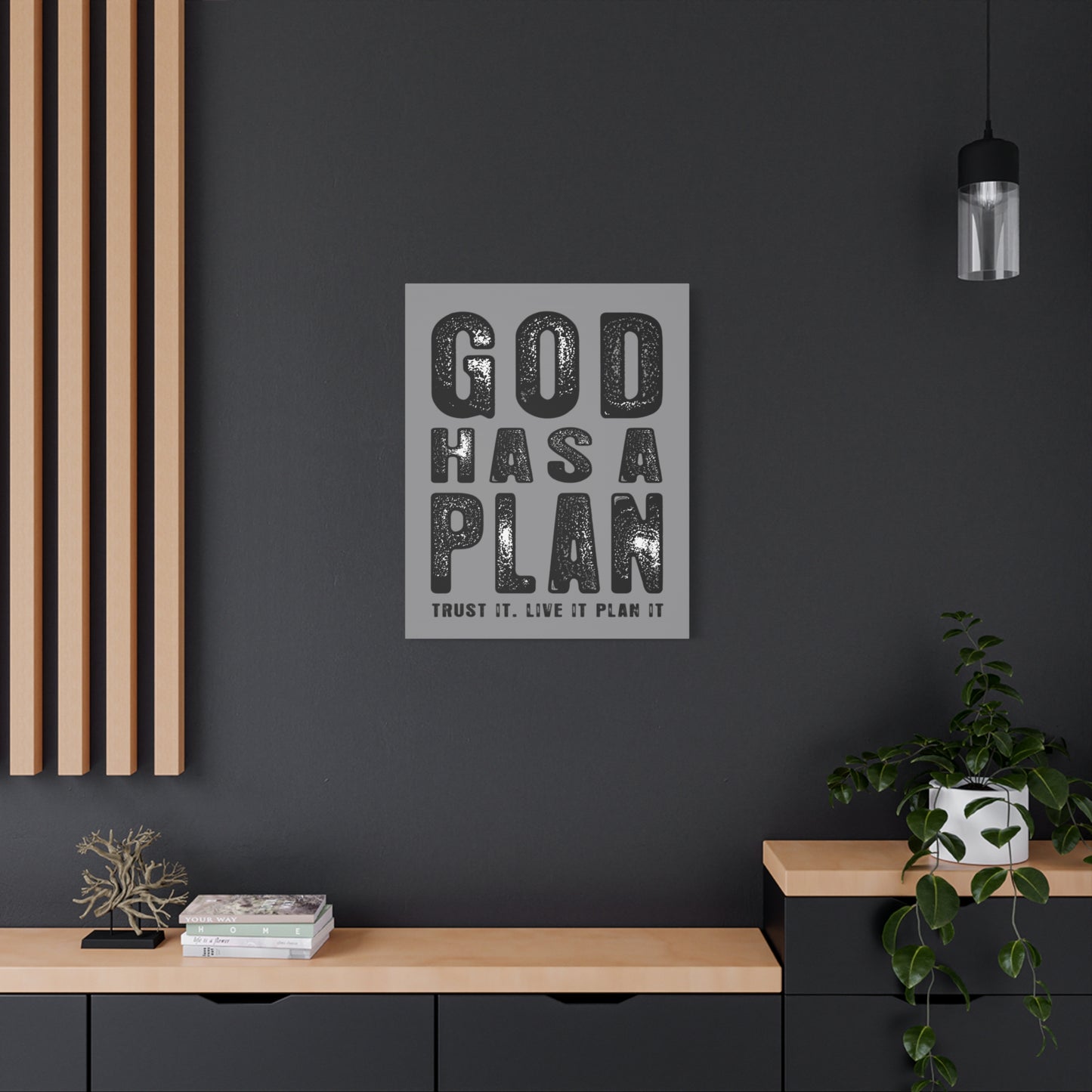 God Has a Plan Canvas