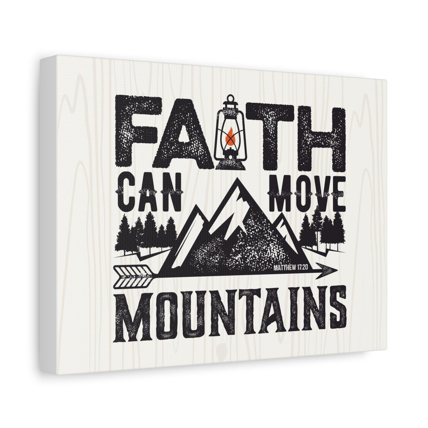 Faith Can Move Mountains Canvas