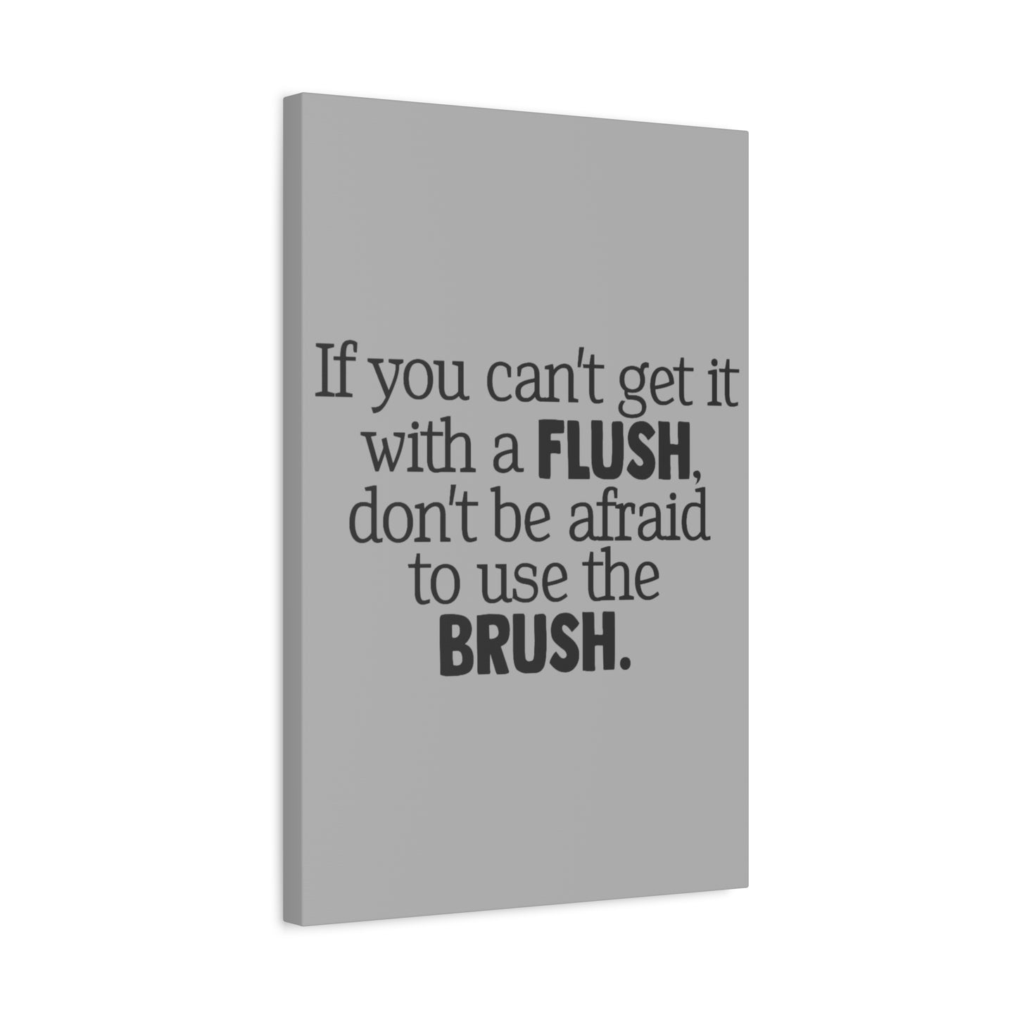 Flush and Brush Canvas