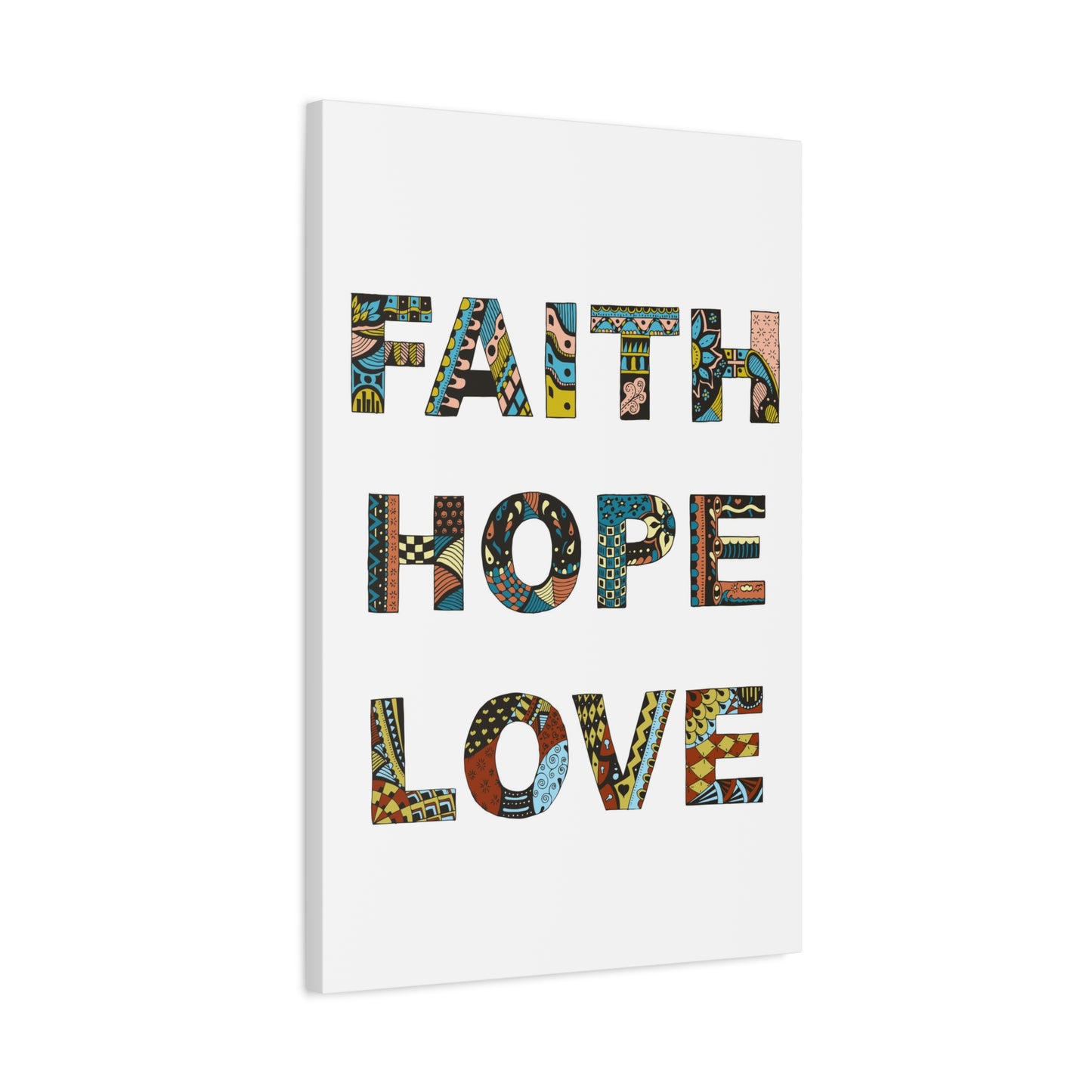 Faith Hope Love Canvas