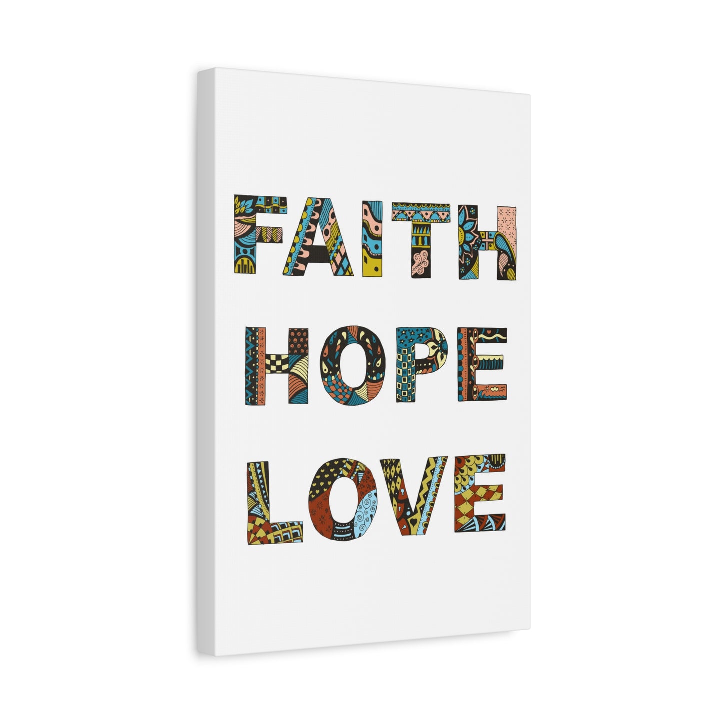 Faith Hope Love Canvas