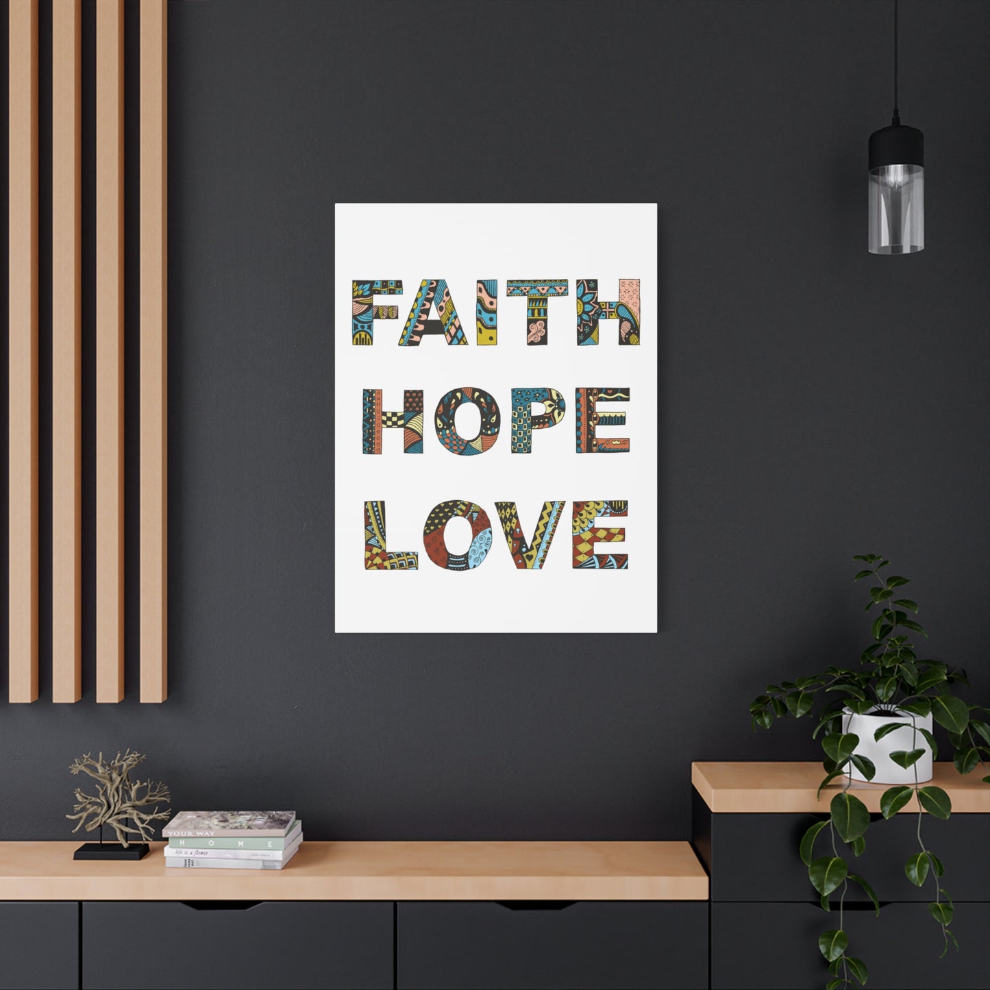 Faith Hope Love Canvas