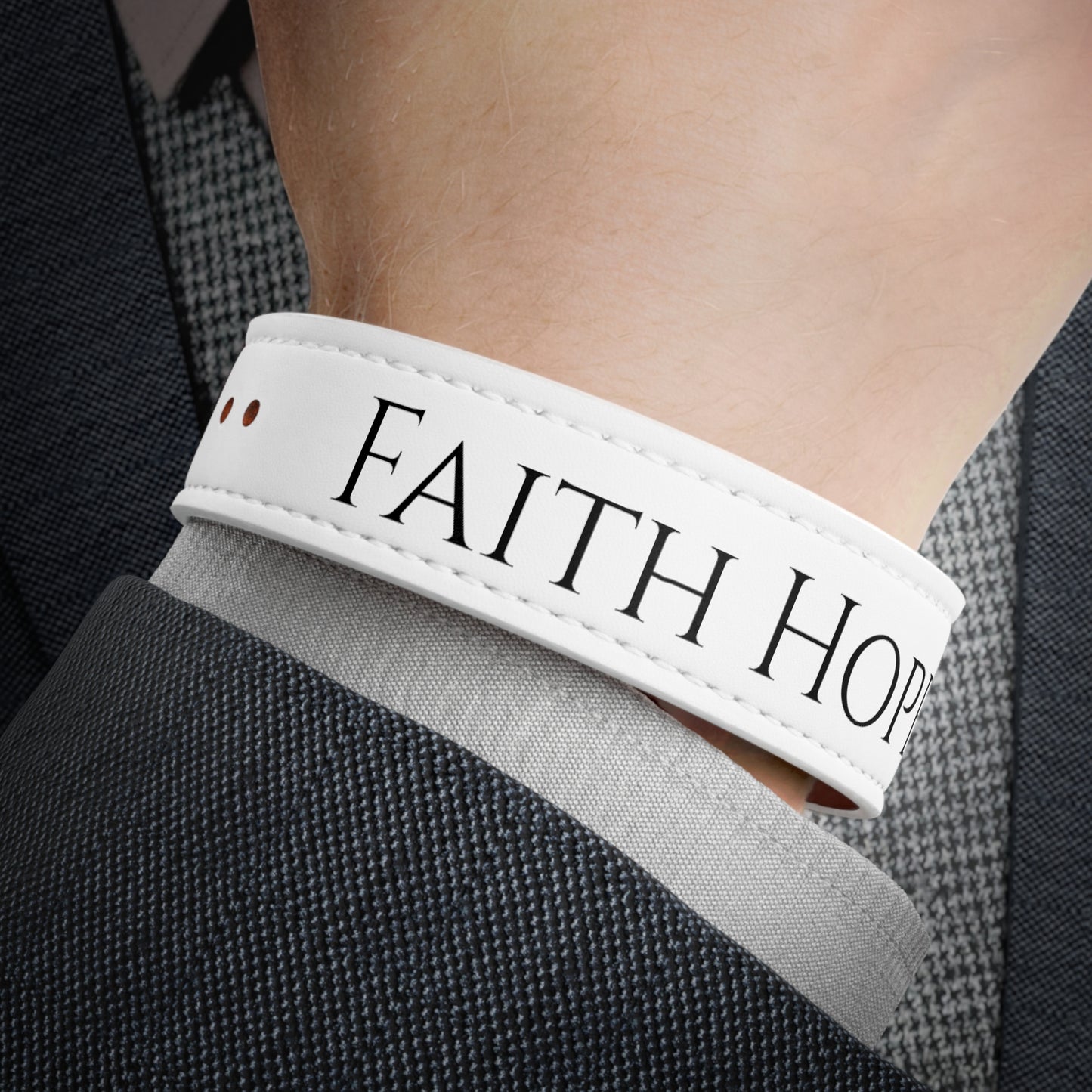 Faith Hope Love Wristband