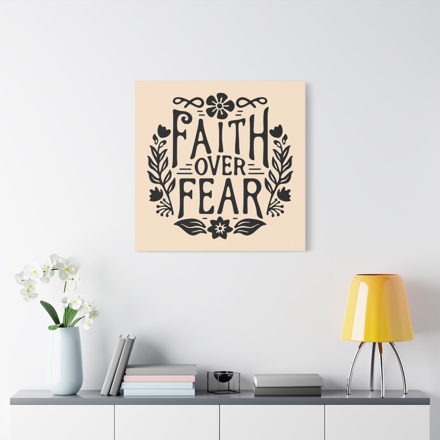 Faith Over Fear Canvas