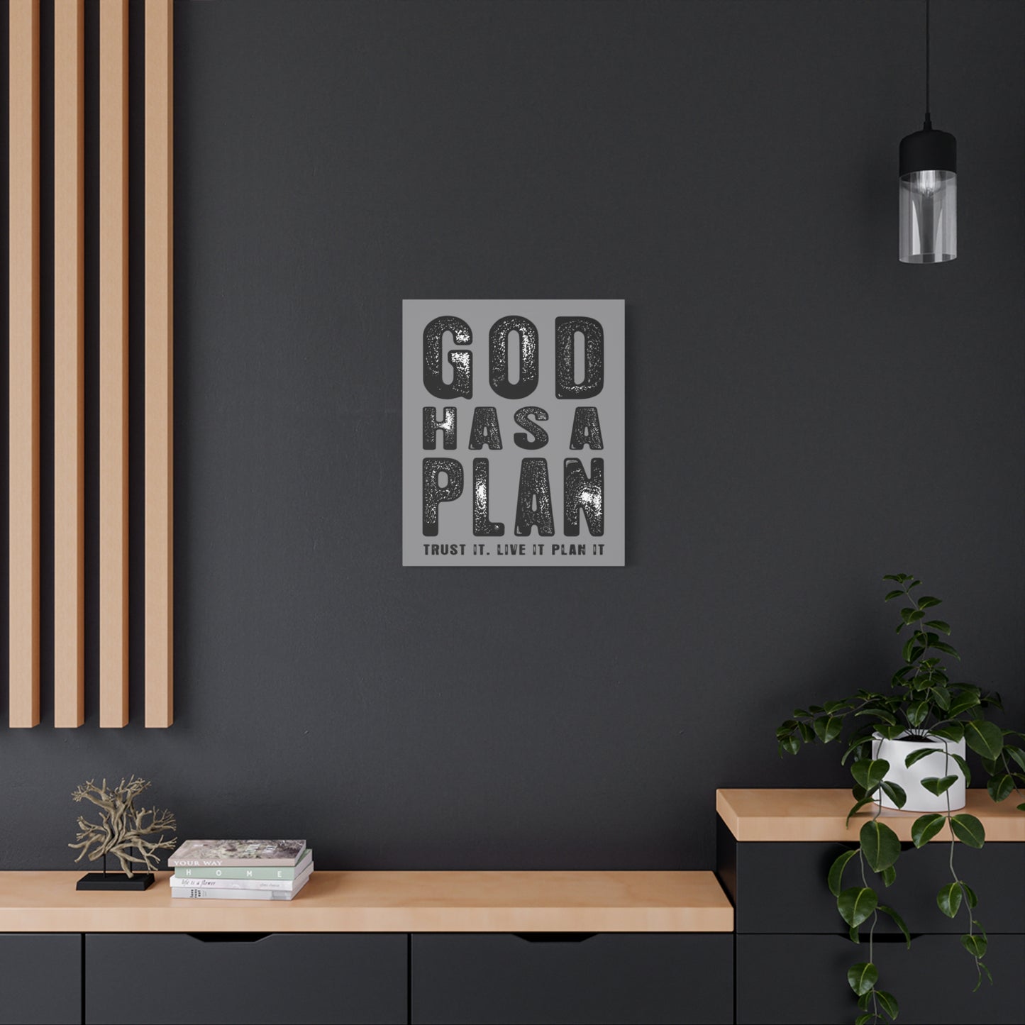 God Has a Plan Canvas