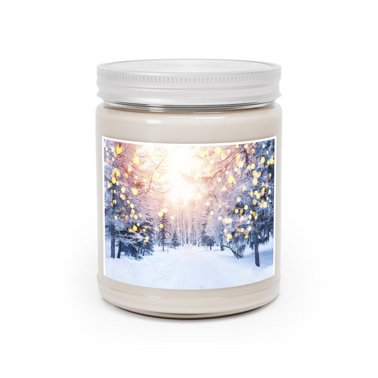 Winter Scene Scented Candle, 9oz