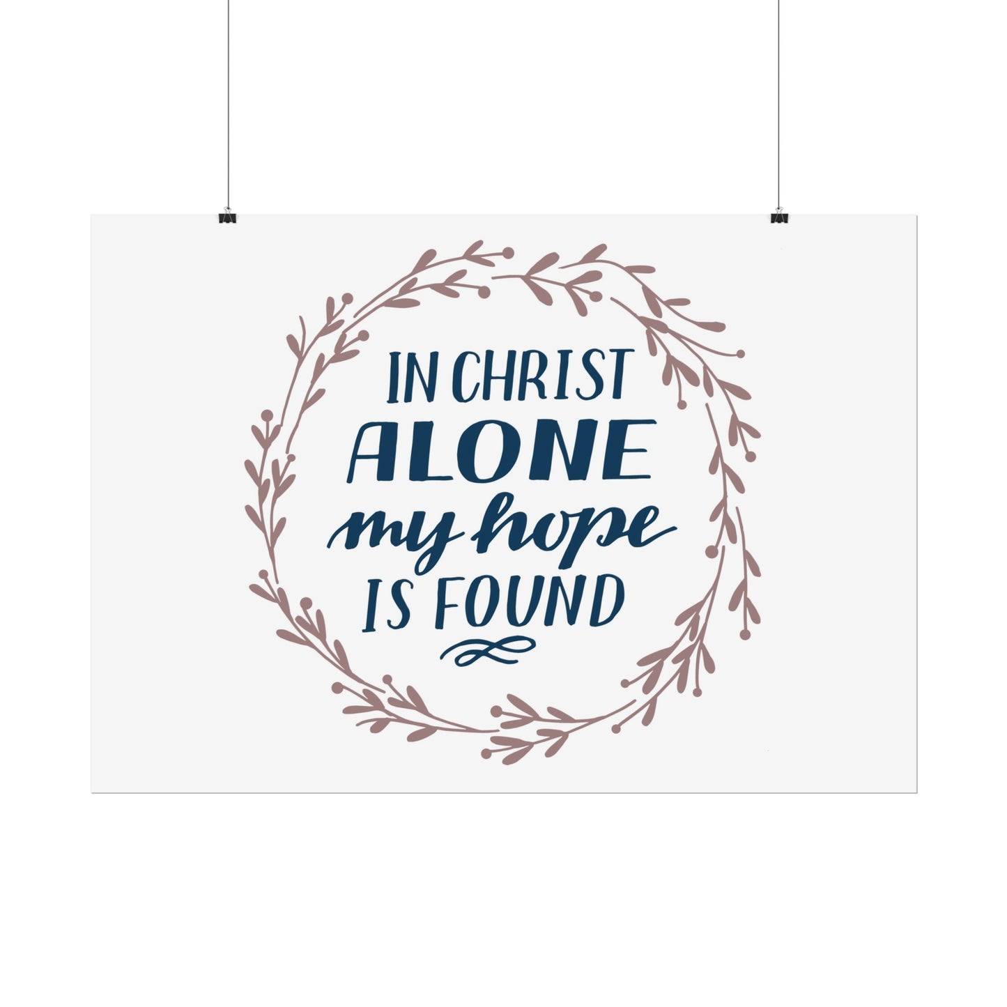 In Christ Alone Poster