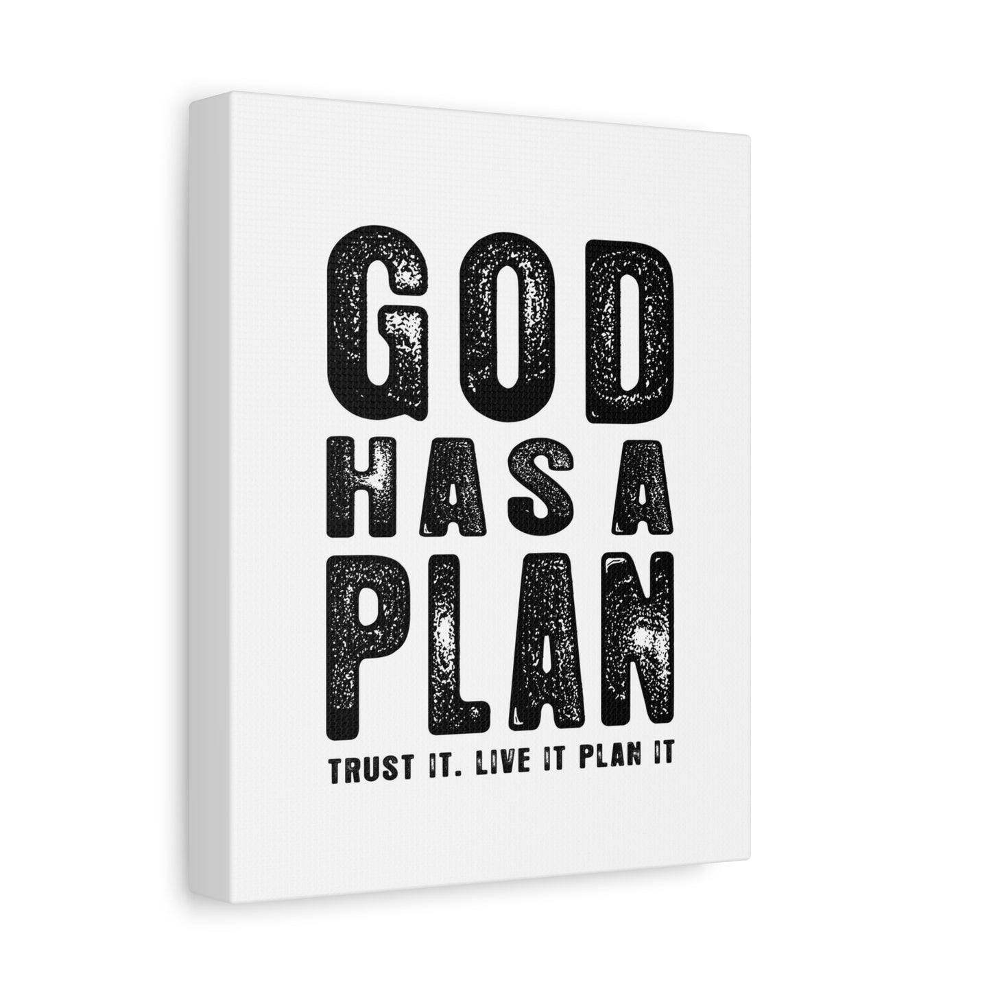 God Has a Plan Canvas