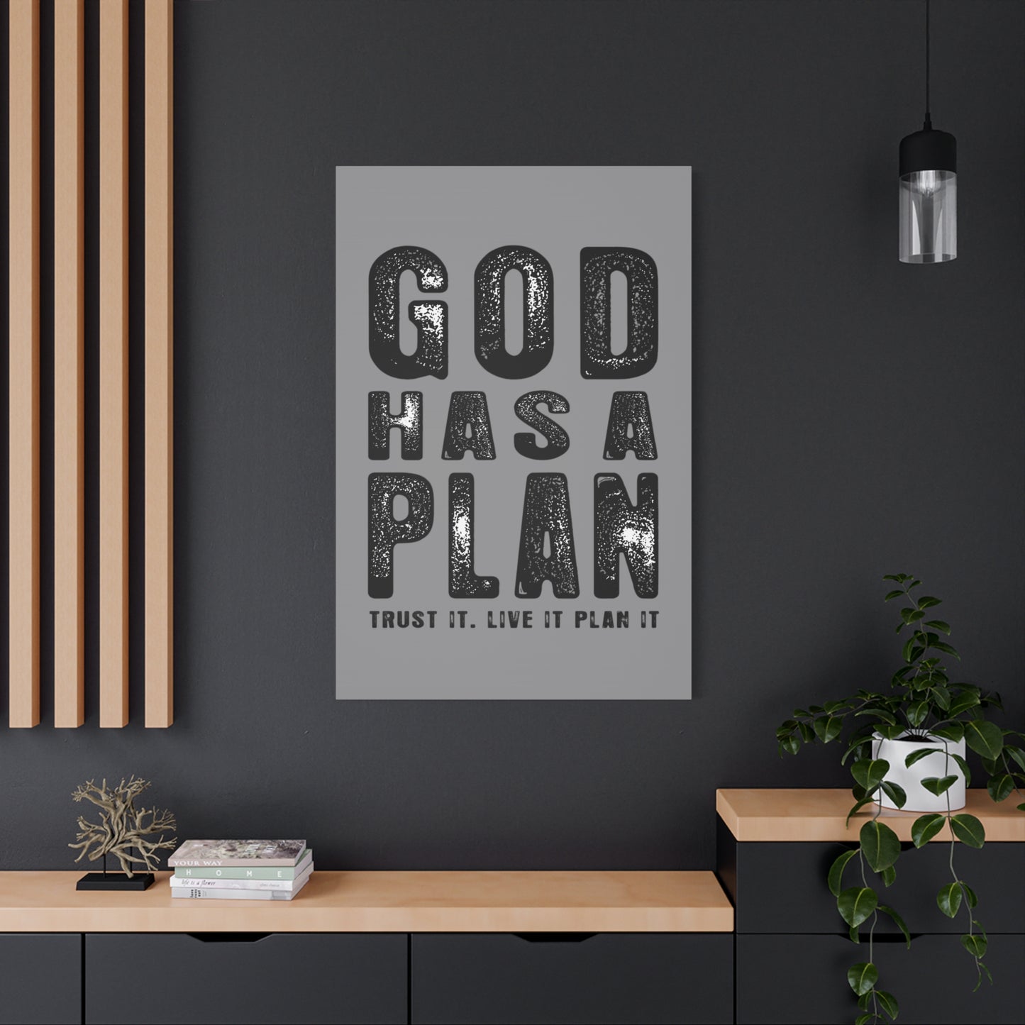 God Has a Plan Canvas