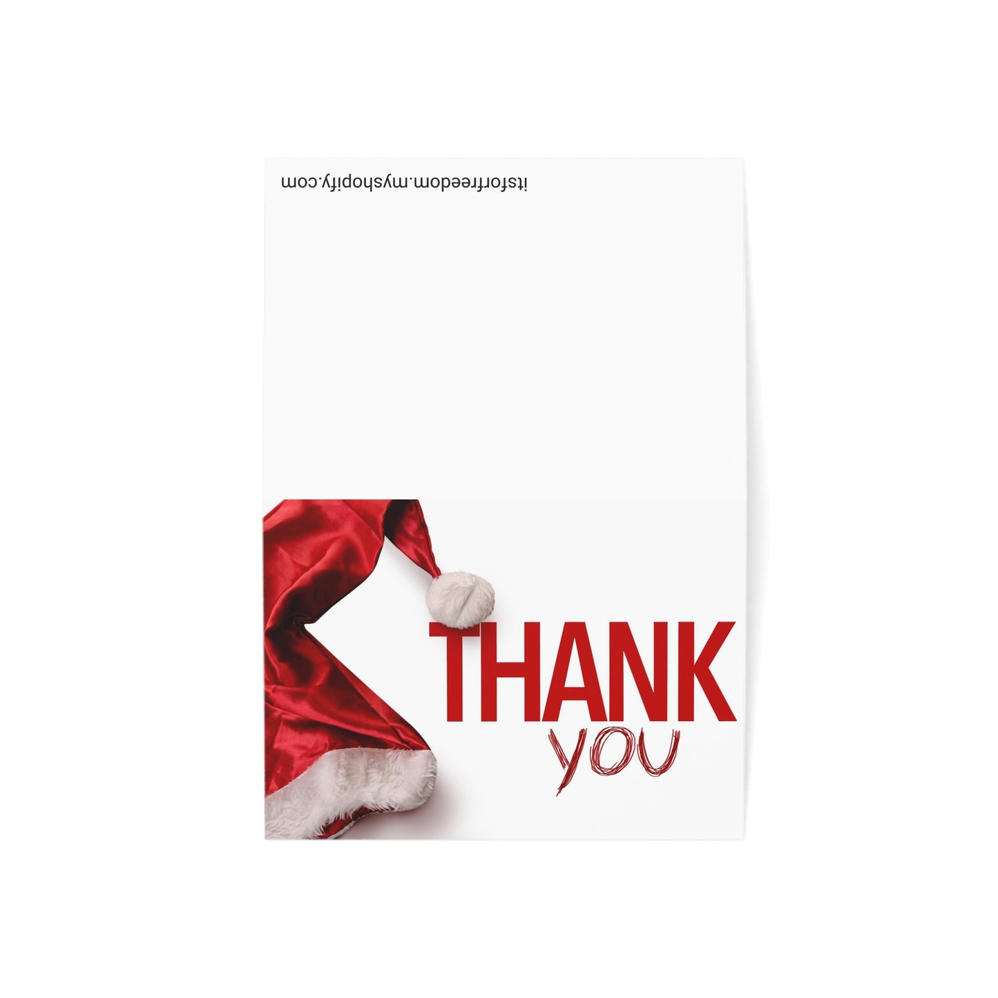 Christmas Thank You Cards (1, 10, 30, and 50pcs)