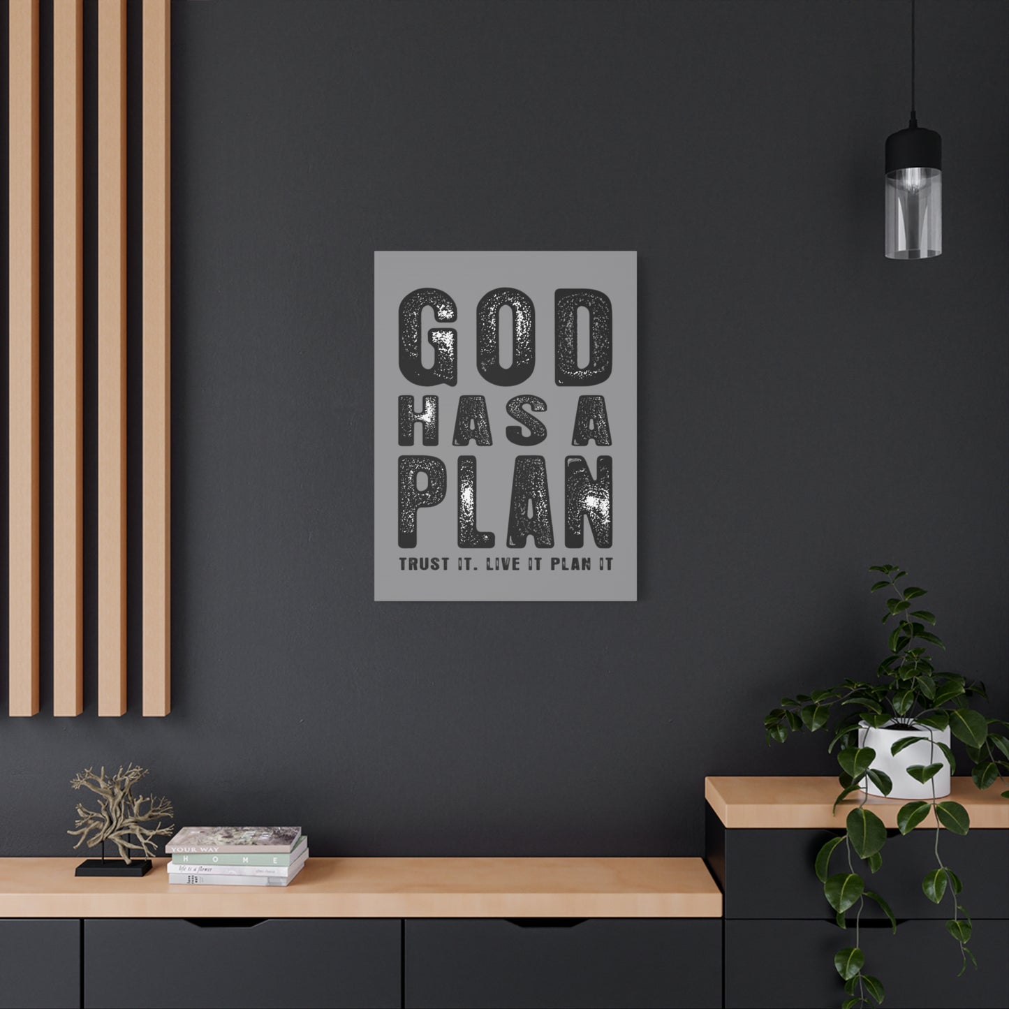 God Has a Plan Canvas