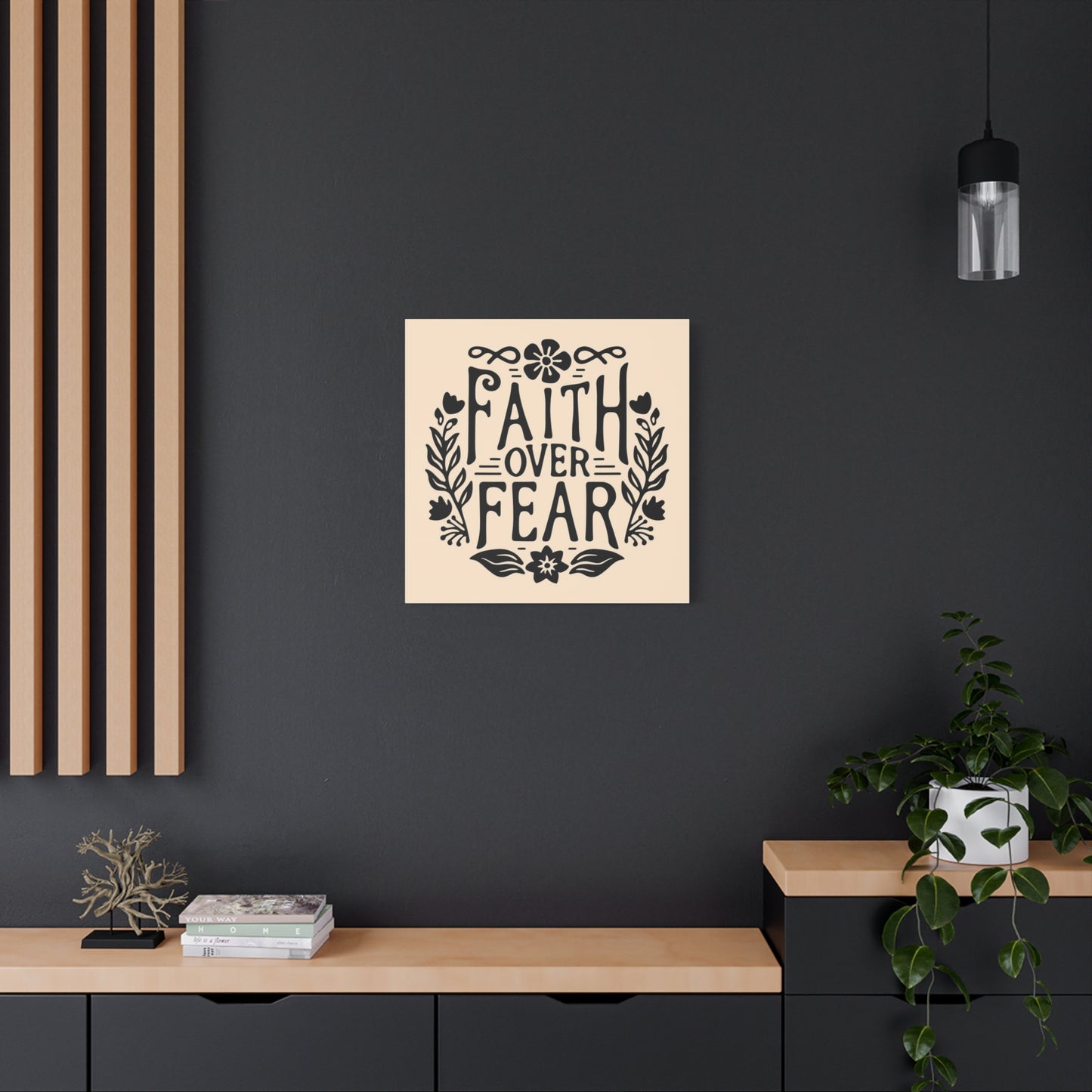 Faith Over Fear Canvas