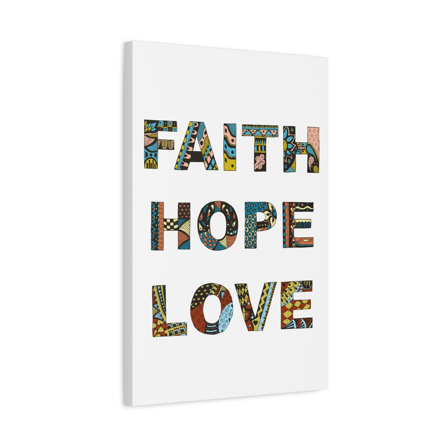 Faith Hope Love Canvas