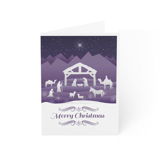 Christian Christmas Cards (1, 10, 30, and 50pcs)