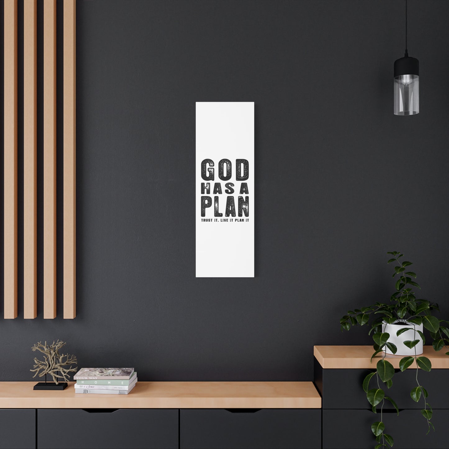 God Has a Plan Canvas