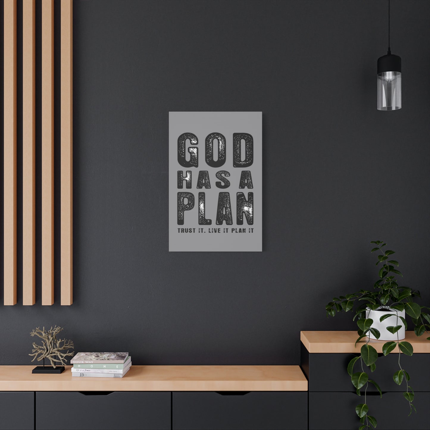 God Has a Plan Canvas