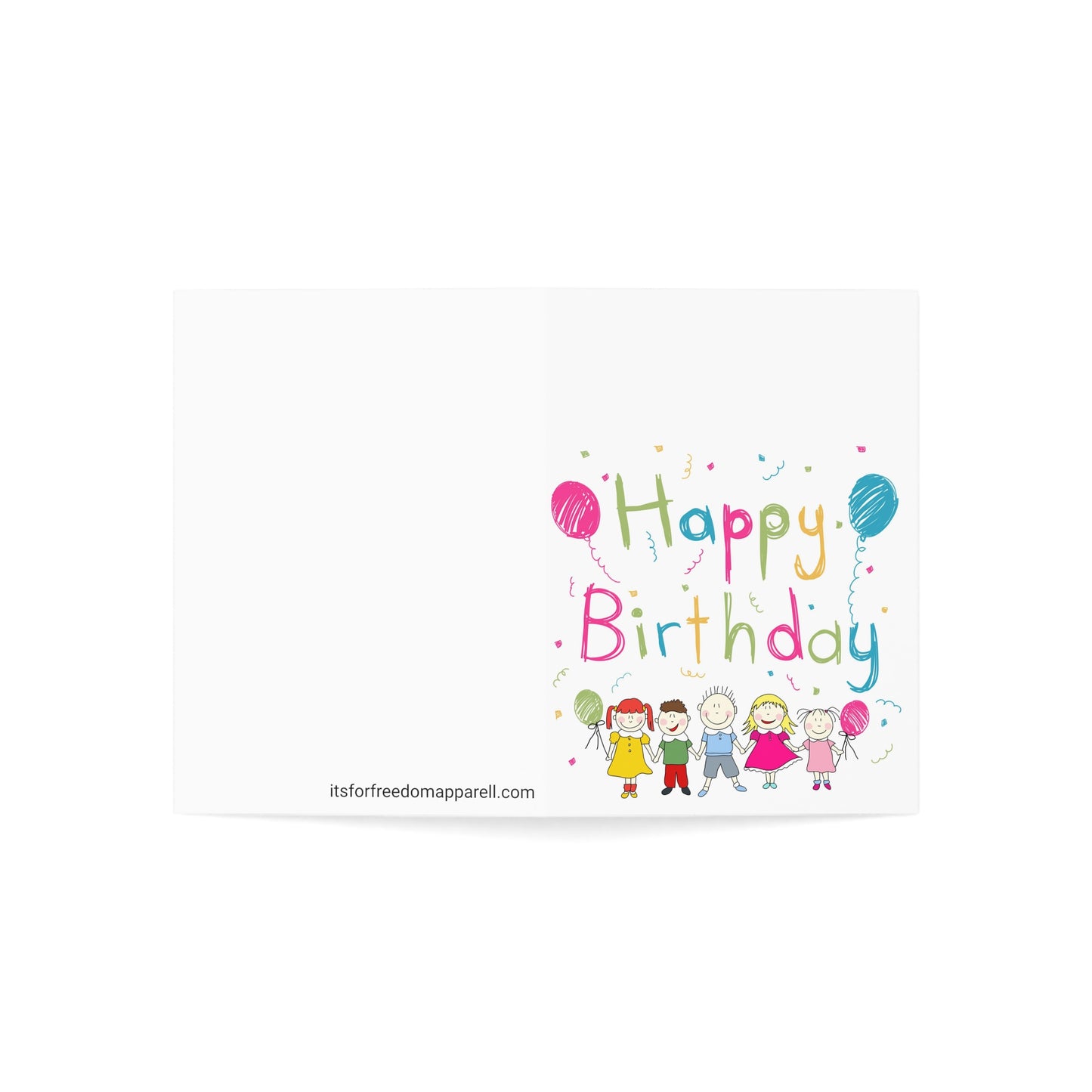 Birthday Greeting Cards (1, 10, 30, and 50pcs)