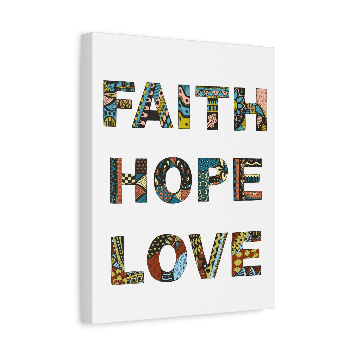 Faith Hope Love Canvas