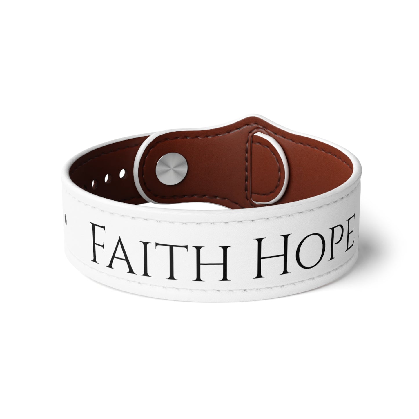 Faith Hope Love Wristband