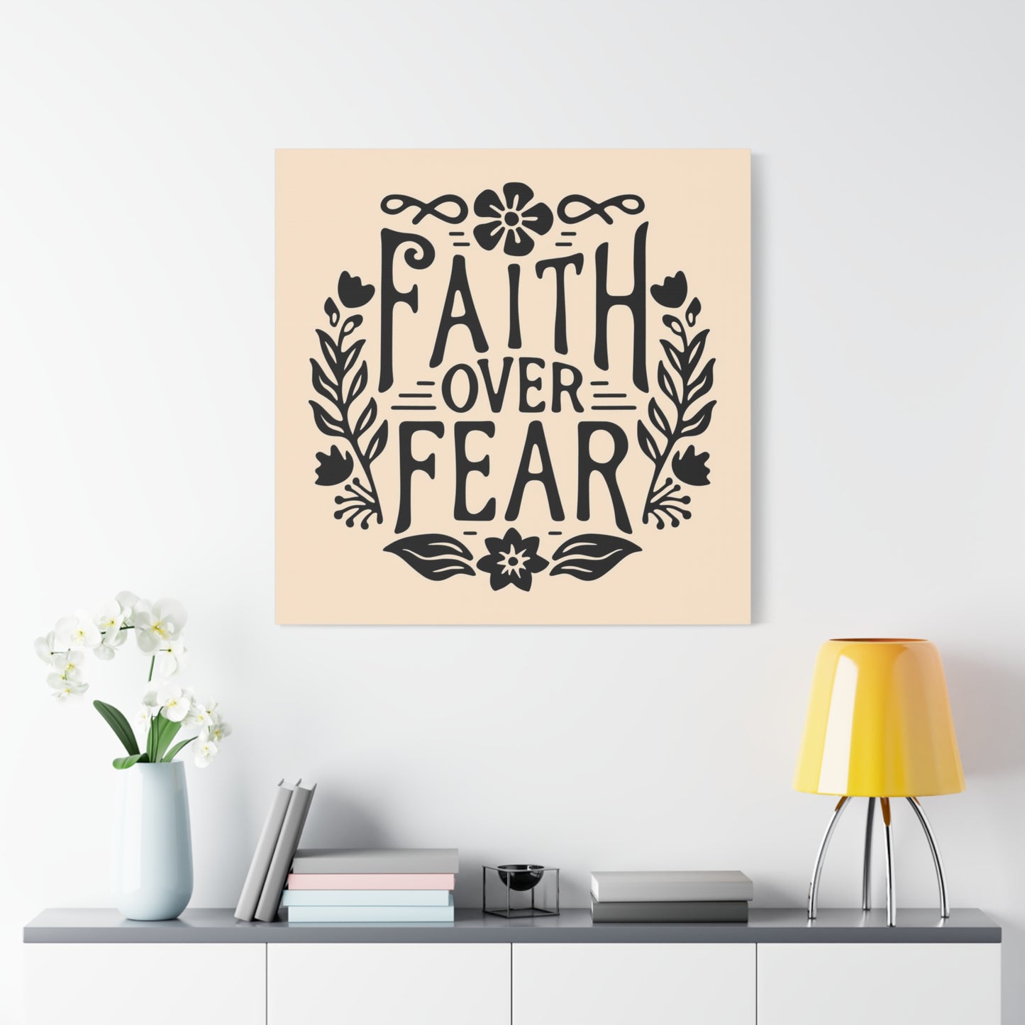 Faith Over Fear Canvas