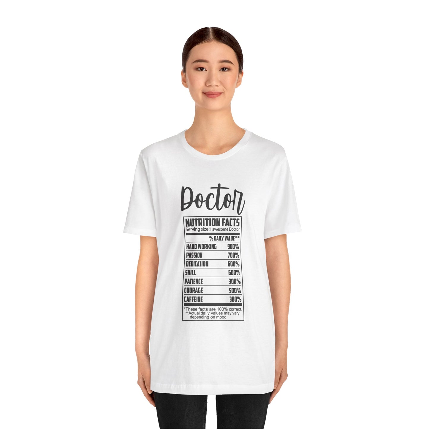 Doctor Nutrition Facts T-Shirt