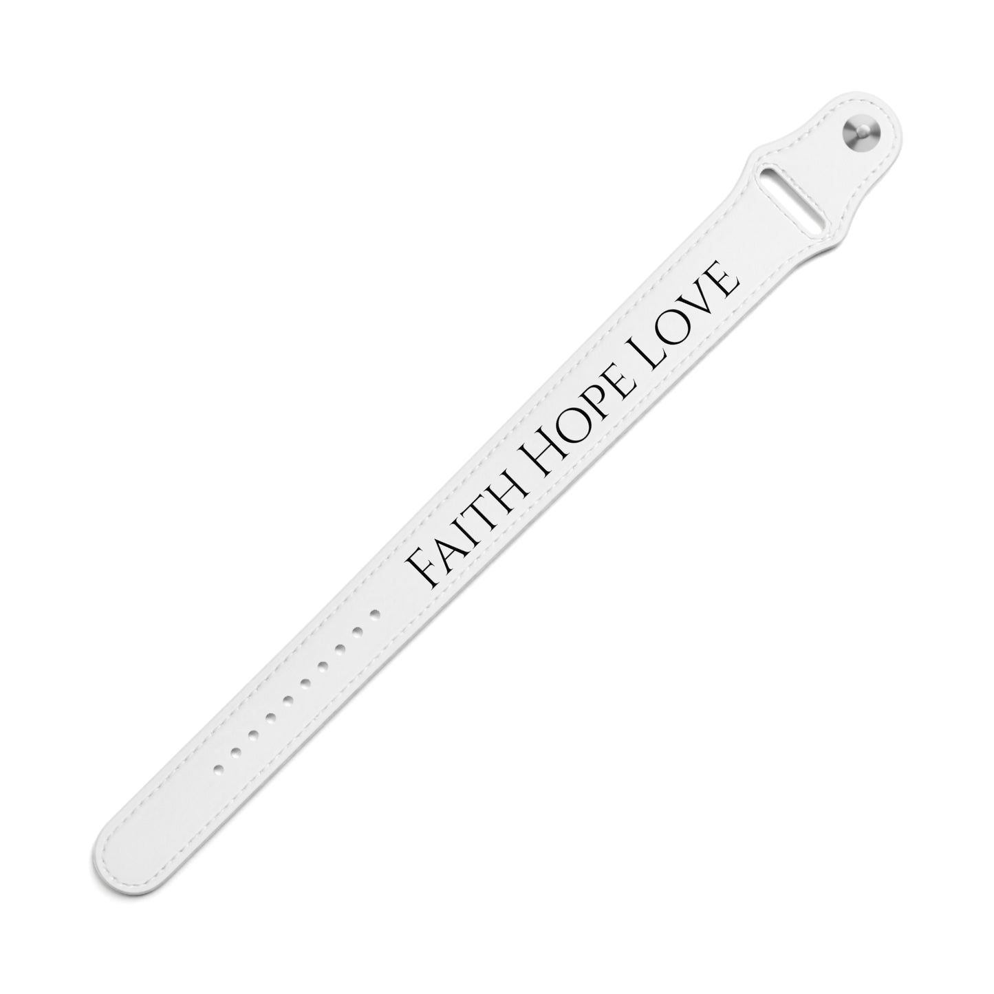 Faith Hope Love Wristband