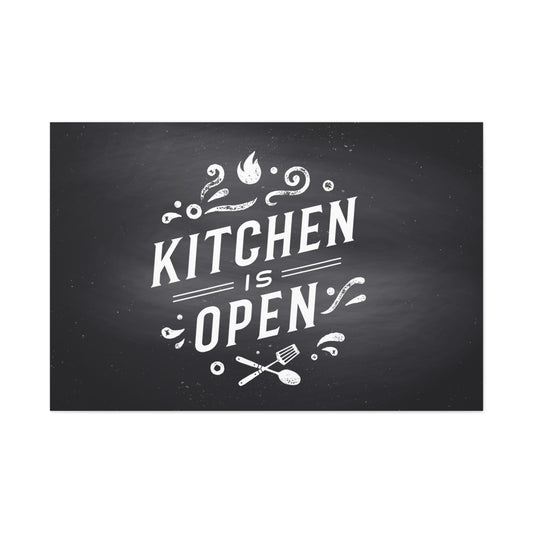 Open Kitchen Canvas