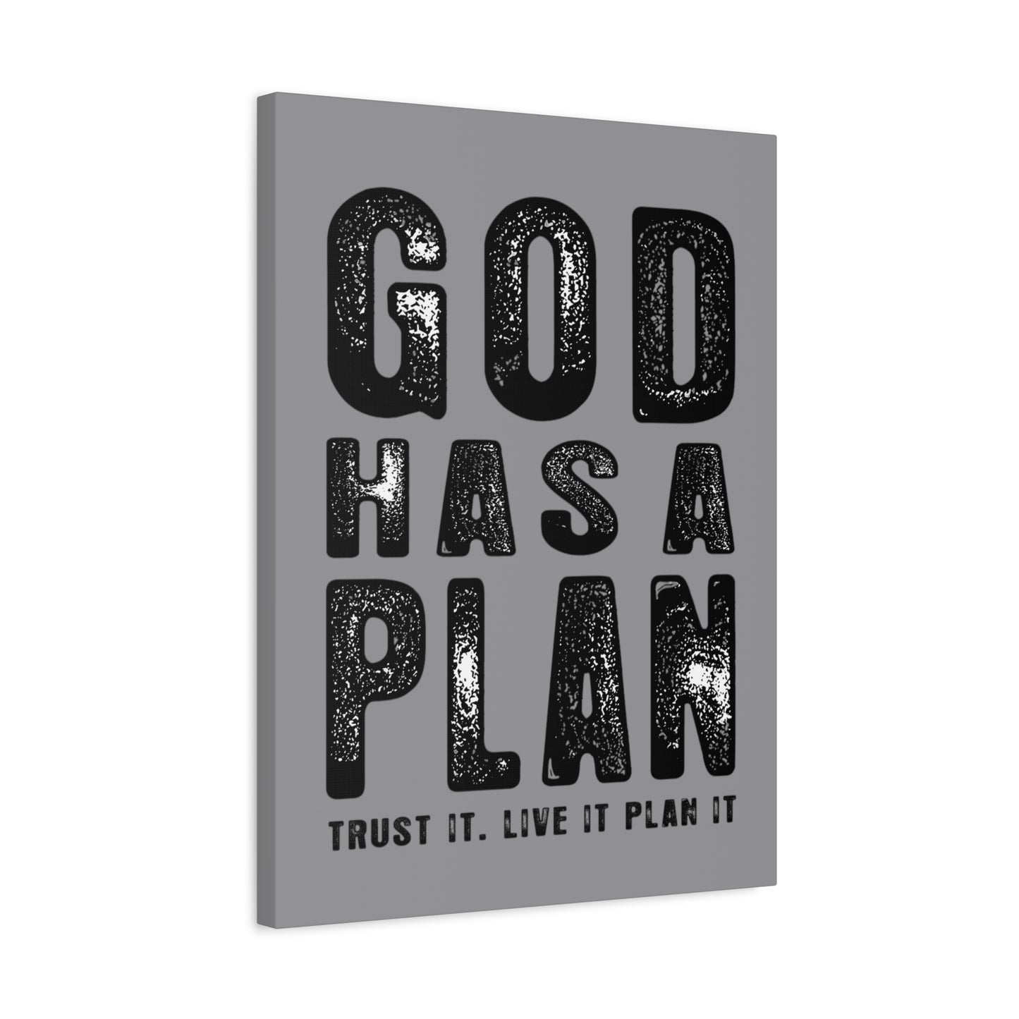 God Has a Plan Canvas