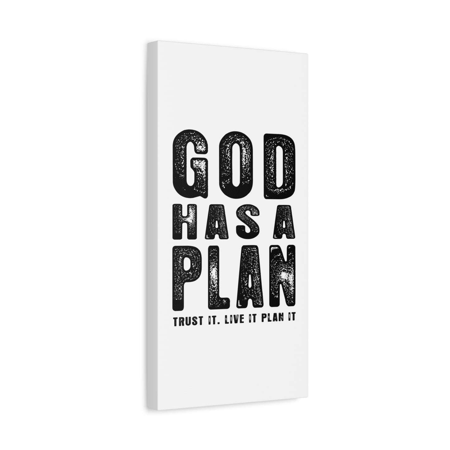 God Has a Plan Canvas