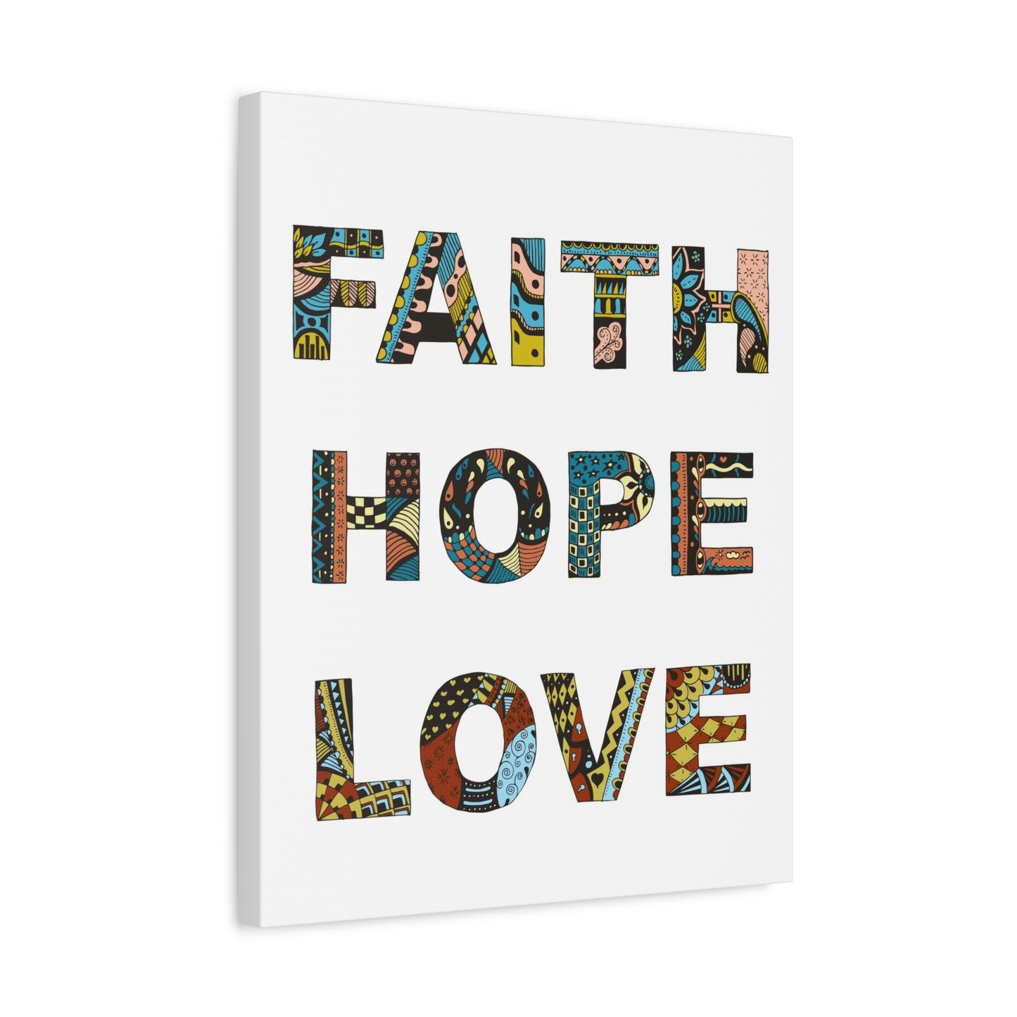 Faith Hope Love Canvas