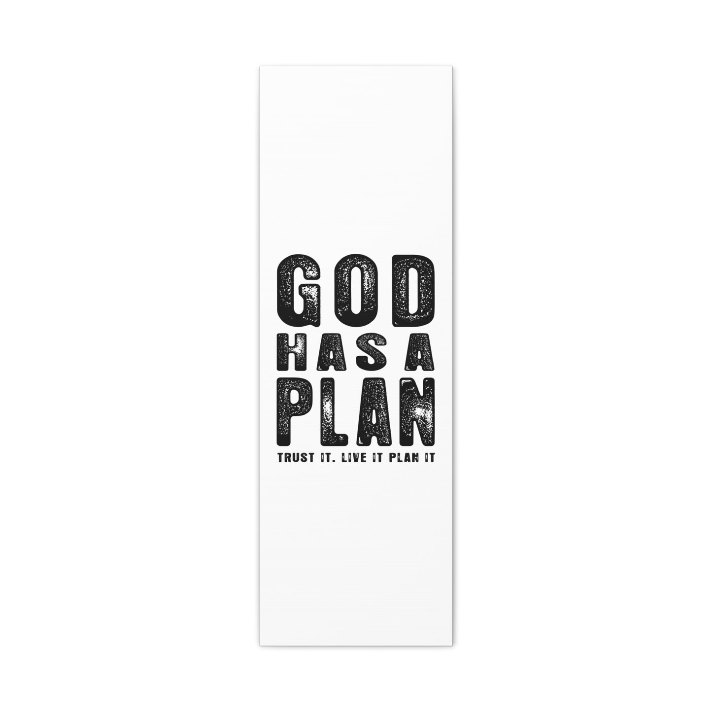 God Has a Plan Canvas