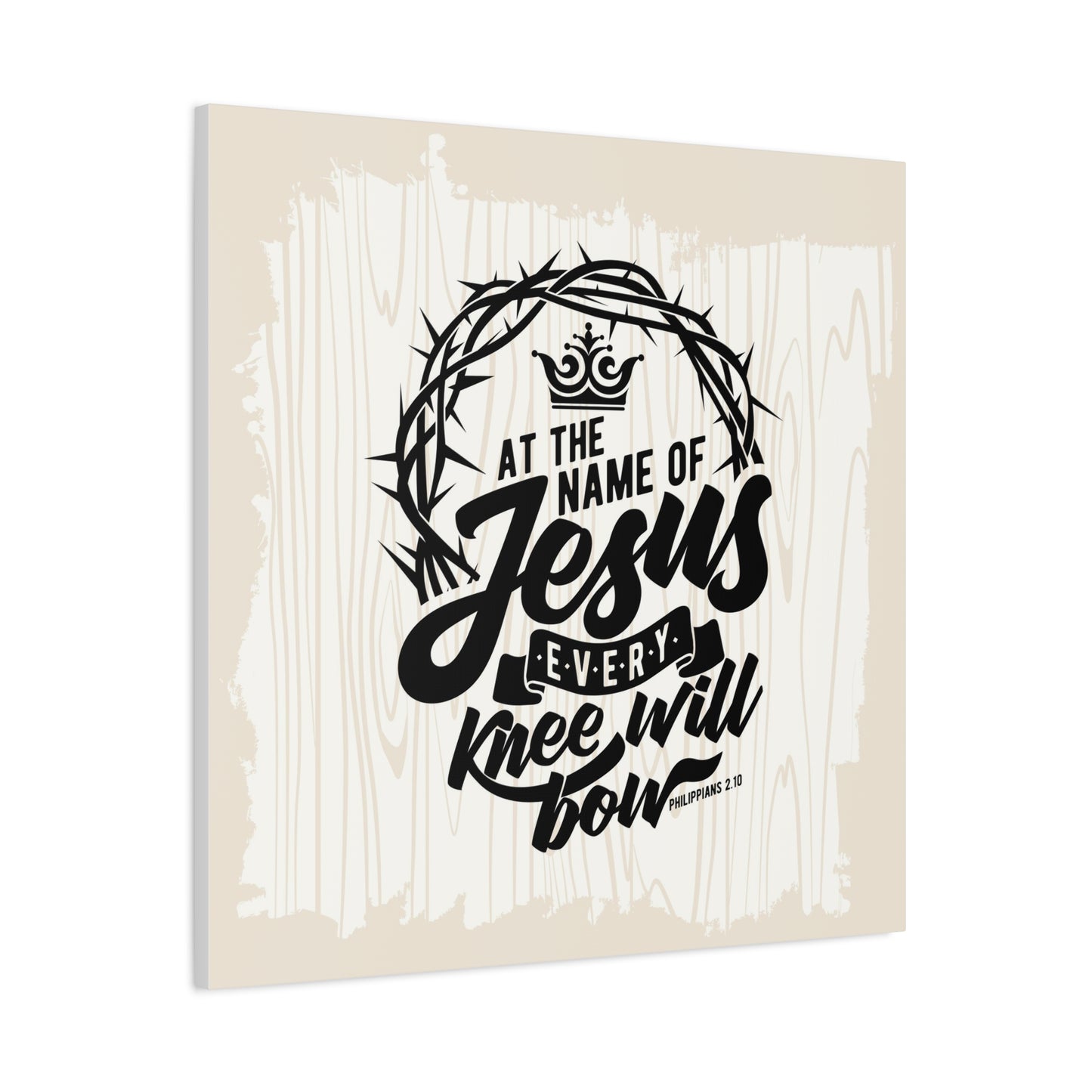 Every Knee Will Bow Canvas