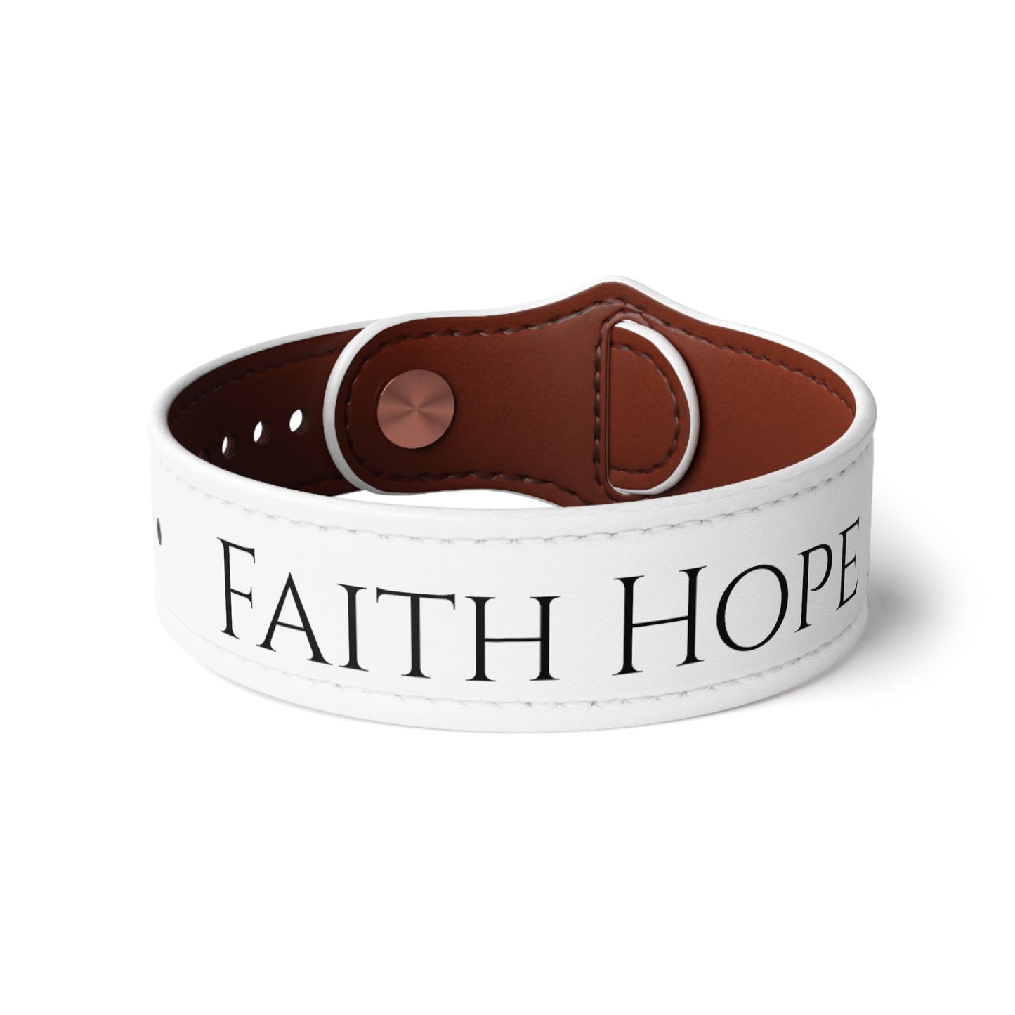 Faith Hope Love Wristband