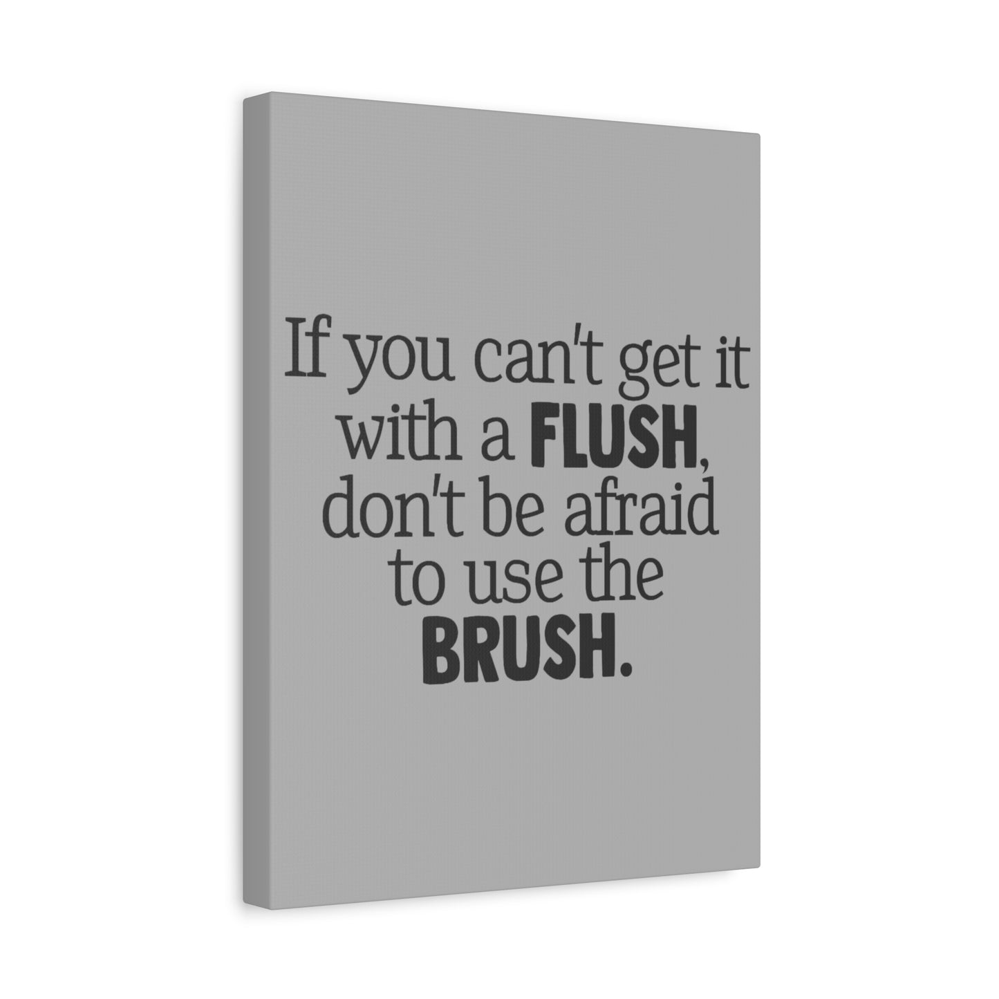 Flush and Brush Canvas