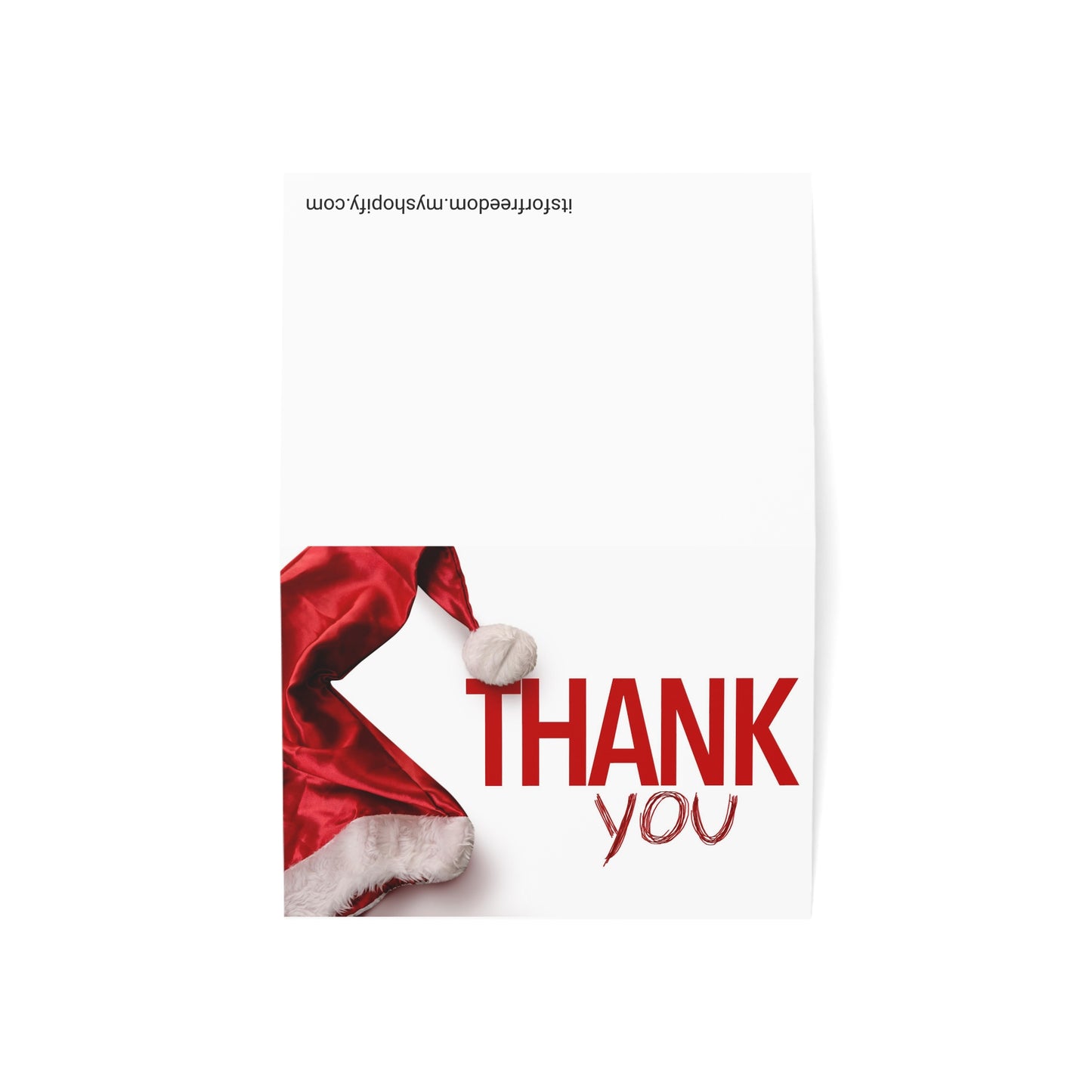 Christmas Thank You Cards (1, 10, 30, and 50pcs)