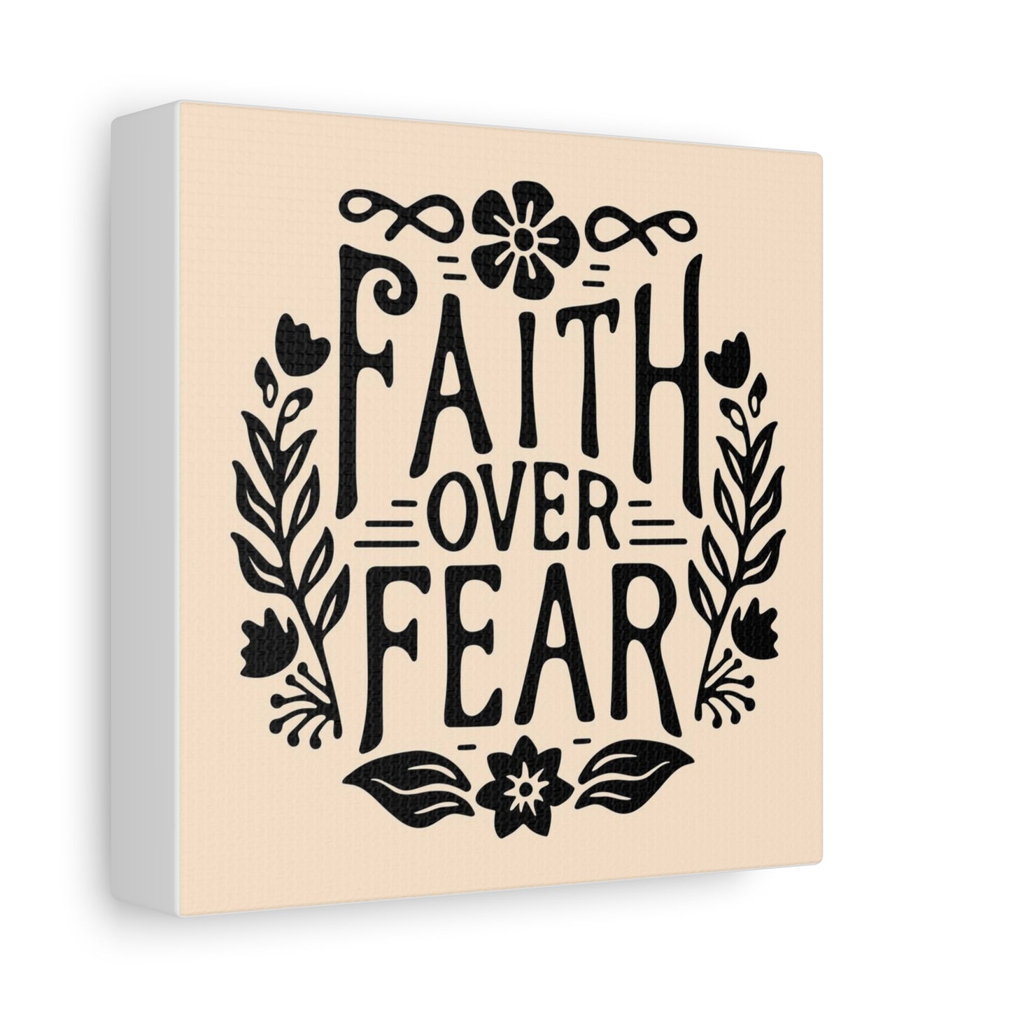 Faith Over Fear Canvas