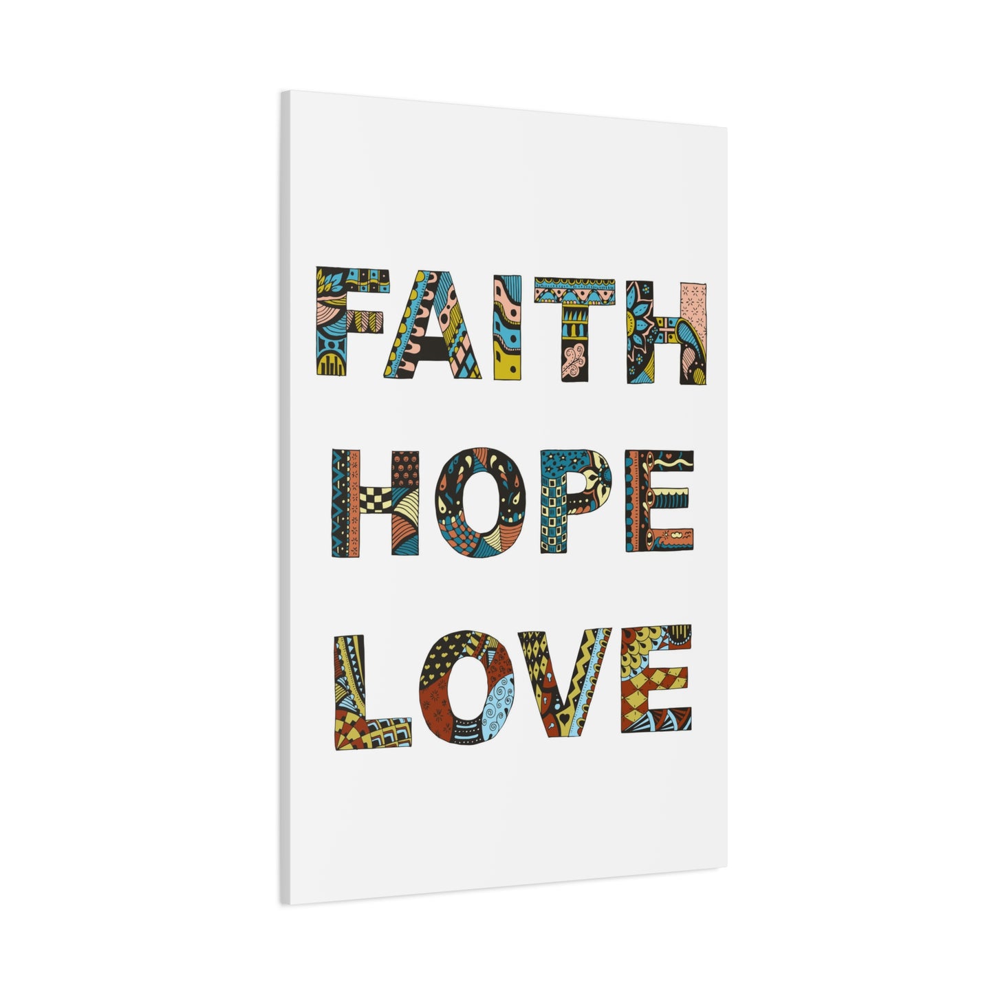 Faith Hope Love Canvas