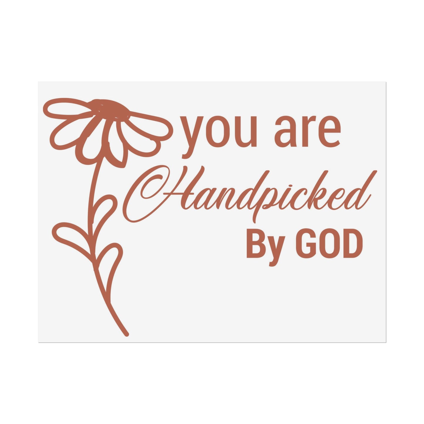 Handpicked by God Poster