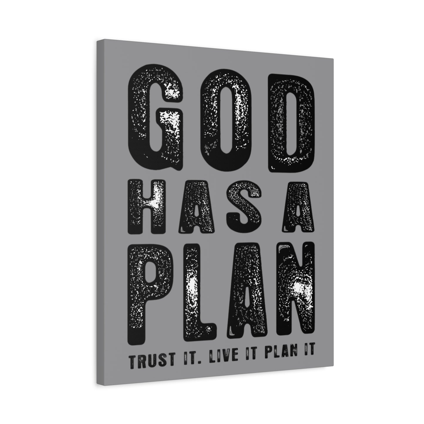 God Has a Plan Canvas