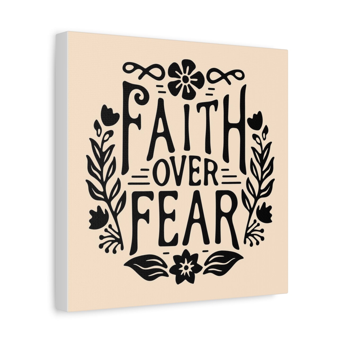 Faith Over Fear Canvas