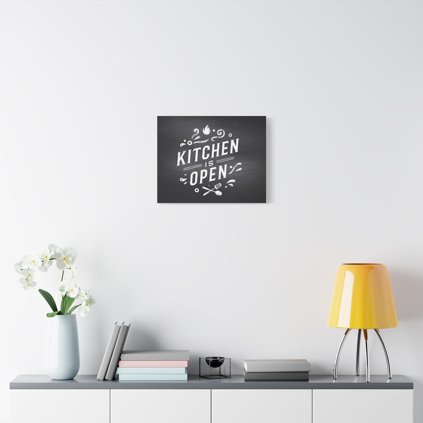 Open Kitchen Canvas