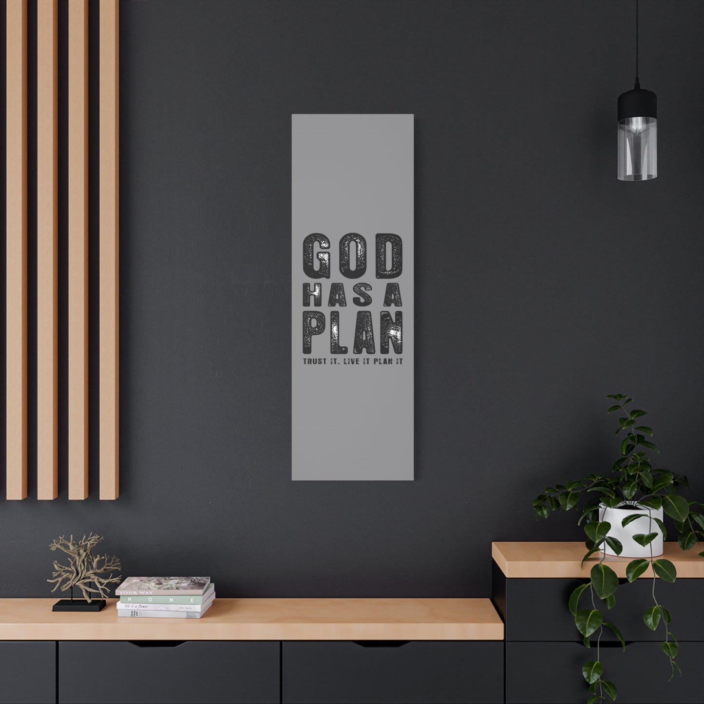 God Has a Plan Canvas