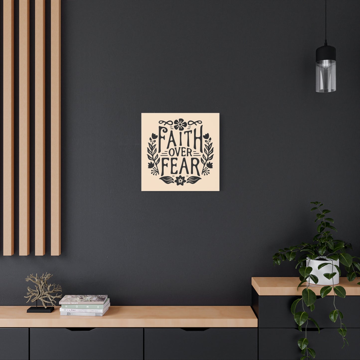 Faith Over Fear Canvas