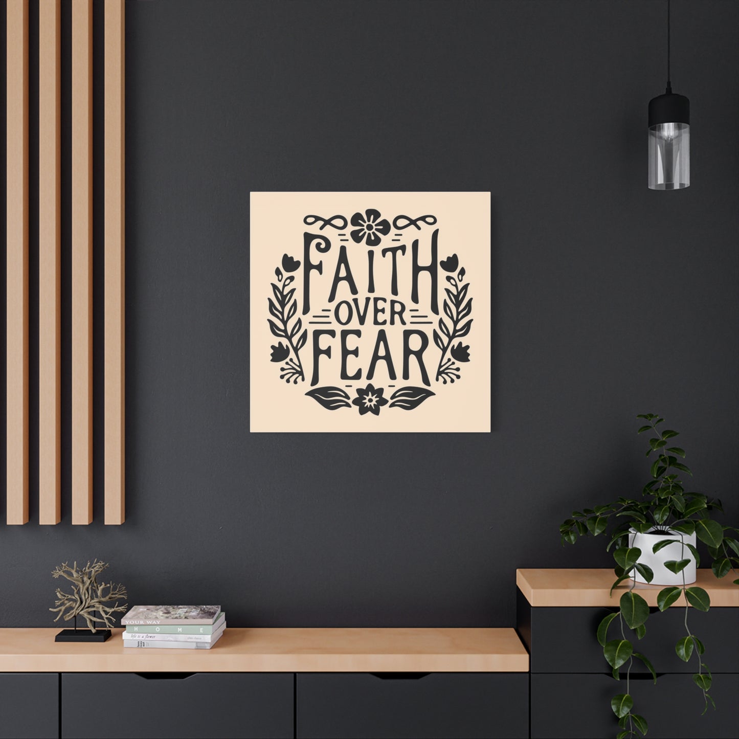 Faith Over Fear Canvas