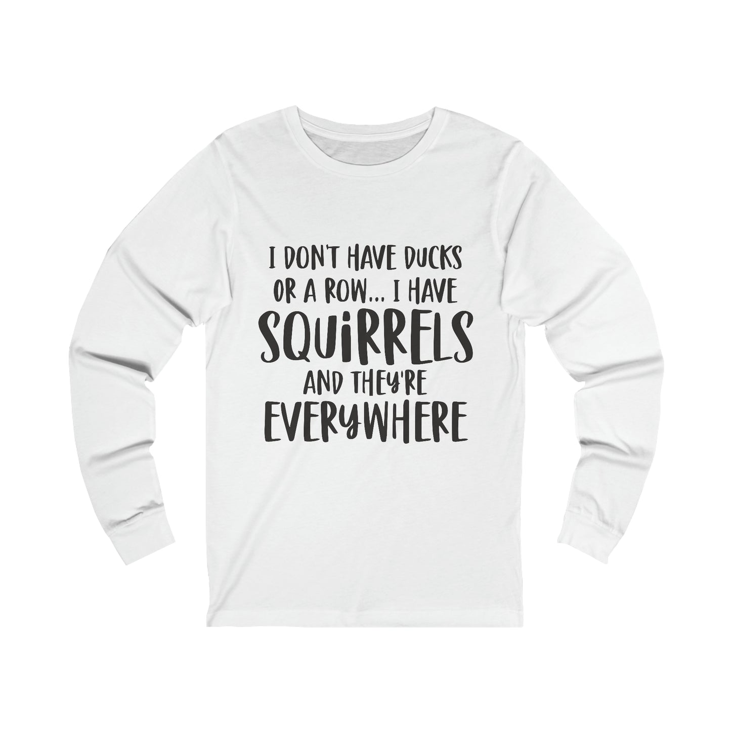 Ducks and Squirrels Long T-Shirt