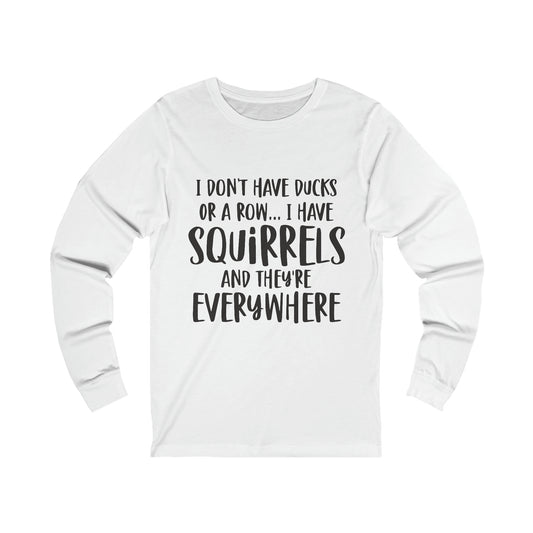 Ducks and Squirrels Long T-Shirt