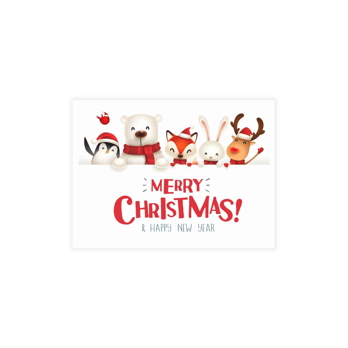 Christmas Postcards (10, 30, 50 pcs)